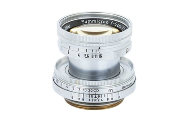 A Leitz Summicron 'Thorium' f/2 50mm Lens
