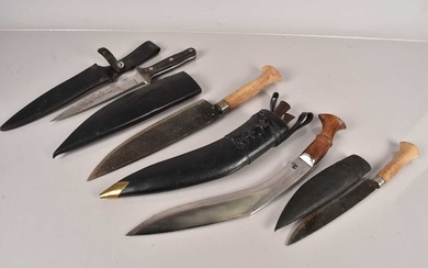 A Middle Eastern Style Kukri knife