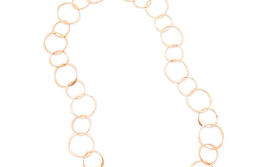 A Pink Gold Necklace