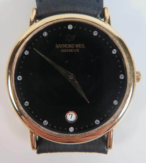 A Raymond Weil Quartz Wristwatch, running