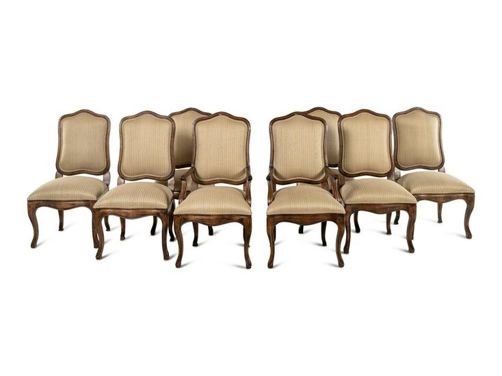 A Set of Eight Kreiss Dining Chairs