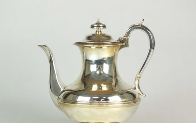 A William IV silver coffee pot