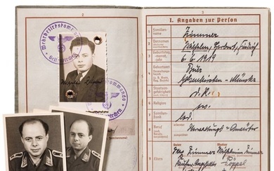 A military service pass of a sergeant and pilot