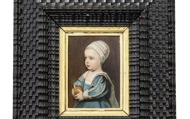 A portrait of a child from Villa Douglas, mid-19th