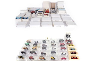 A selection of diecast model vehicles