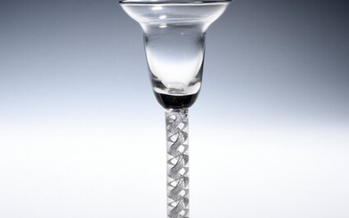 A small wine or cordial glass c.1740-50