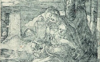 ALBRECHT DÜRER: Die Jungfrau mit der Birne.