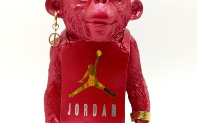 AMA (1985) x Air Jordan x Banksy - Custom series - " Air Jordan Chimp "
