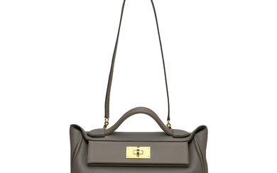 AN ÉTAIN TOGO & SWIFT LEATHER 24/24 29 WITH GOLD HARDWARE HERMÈS, 2019