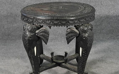 ANGLO ELELPHANT STYLE TABOURET STAND