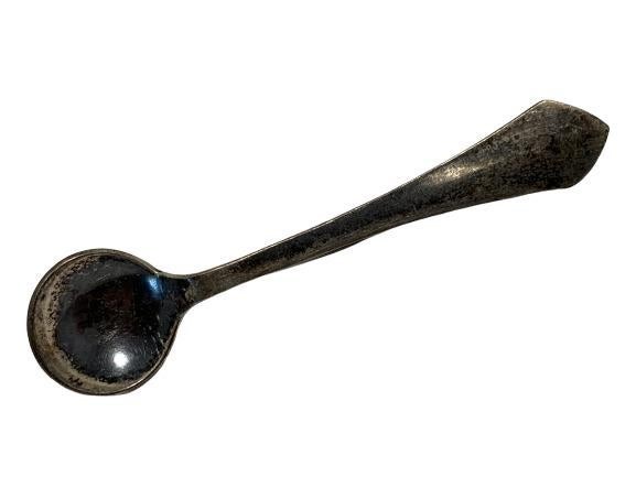 ANTIQUE MINIATURE SPOON STERLING SILVER PIN TACK
