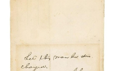 Abraham Lincoln Autograph Endorsement Signed as