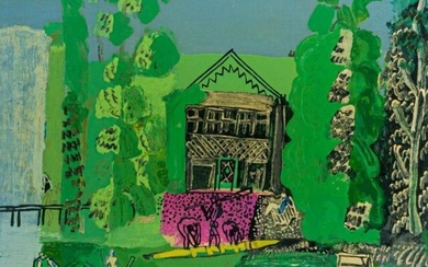 After Raoul Dufy Silkscreen The Boat House