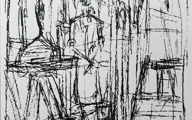 Alberto Giacometti (1901-1966) - Buste dans l'atelier