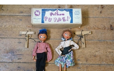 An Early Pelham Puppets of Marlborough "COW GIRL" (TYPE LS)....