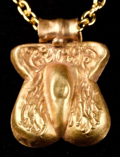 Ancient Roman Gold Fertility Amulet - XRF Tested