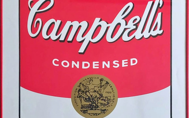 Andy Warhol: VEGETABLE. Campbell's soup.