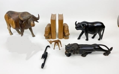 Animal Wood Carvings