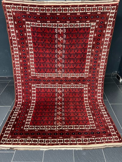 Antiker Afghan Hadjlu - Carpet - 210 cm - 140 cm