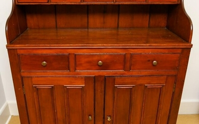 Antique 19th C English Butler's Chest