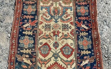 Antique Caucasian Area Carpet, 6ft 6in x 3ft 7in