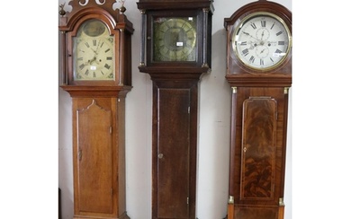 Antique George II oak longcase clock, circa 1750, no key, ha...