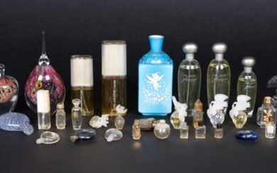Art Deco Perfume Bottle & Perfumes Collection Group Lot