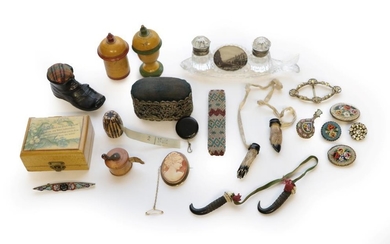Assorted 19th Century and Later Sewing Accessories and Other Items,...