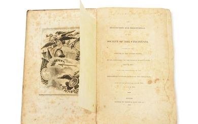 BARACHIAH BASSET'S INSCRIBED COPY OF THE SOCIETY OF THE