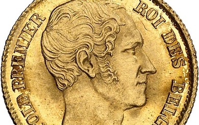 BELGIQUE - BELGIUM Léopold Ier (1831-1865). 10 francs 1849, Bruxelles....