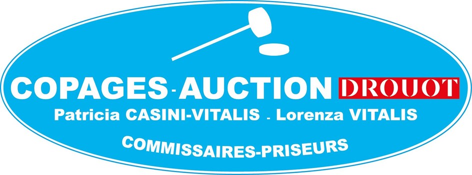 Bague en platine ornée d'un saphir taille... - Lot 33 - Copages Auction Paris