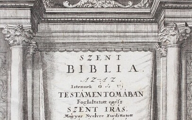 Biblia hungarica.