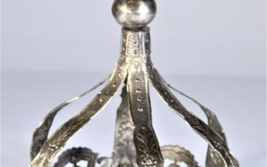 Brazilian Holy Spirits Silver Crown