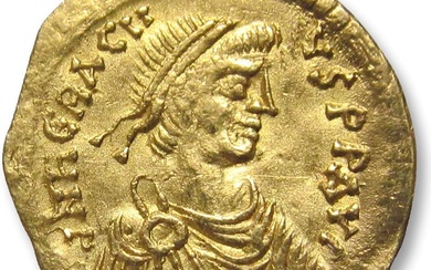 Byzantine Empire. Heraclius (AD 610-641). Tremissis Constantinople mint, 5th officina circa 610-613 A.D.