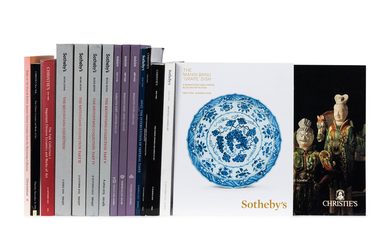 [CERAMICS — AUCTION CATALOGUE] A group of auction catalogues about Chinese Ceramics, comprising