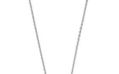 CHOPARD: 'SO HAPPY' ROCK CRYSTAL AND DIAMOND PENDANT NECKLACE
