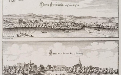 C.MERIAN (1627-1686), Gieboldehausen and Gartow in