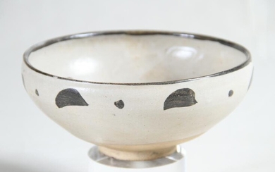 Chinese Song Dynasty Glazed Bowl, (c. 960-1279 CE)