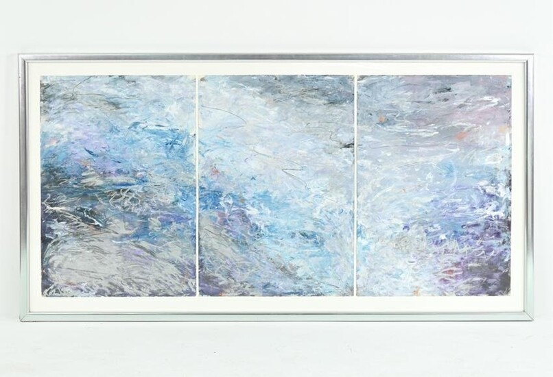 CONTEMPORARY ABSTRACT TRIPTYCH