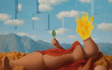 COSMOGONIE ÉLÉMENTAIRE, René Magritte