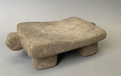 COSTA RICA. Ceremonial table "Metate" in stone. The...