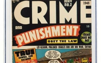 CRIME and PUNISHMENT #2 * CGC 6.0 * SOTI Book??