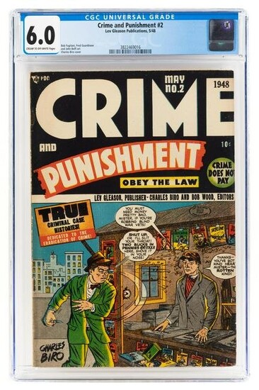 CRIME and PUNISHMENT #2 * CGC 6.0 * SOTI Book??
