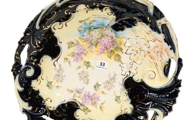 Cake Plate, Unmarked Prussia