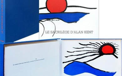 Calder portfolio of 20 Aquatints in Colors The Sacrilege of Alan Kent 1976