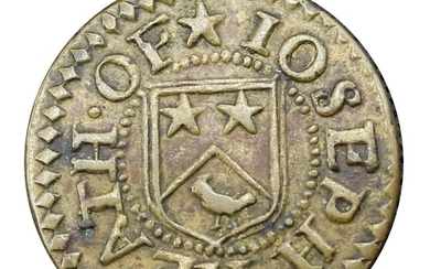 Cambridge, Joseph Heath (Councilman), Farthing, 1666, in brass, 12h, m.m. star, (m.m.) IOSEPH •...