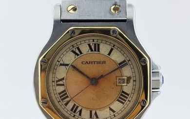 Cartier - Octagon Santos - Unisex - 1980-1989