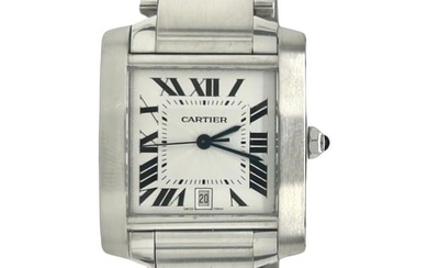 Cartier Tank Francaise 2302 Stainless