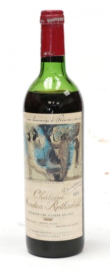 Château Mouton Rothschild Pauillac 1973 (one bottle)