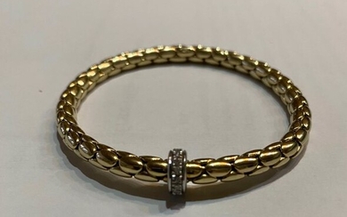 Chimento - 18 kt. White gold, Yellow gold - Bracelet Diamond - Diamond